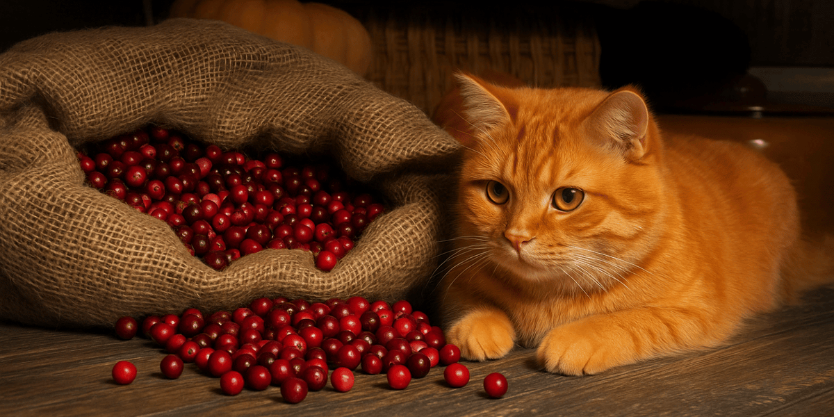 canneberge-chat-fruit-croquettes-sans-céréales-bienfaits-chaton