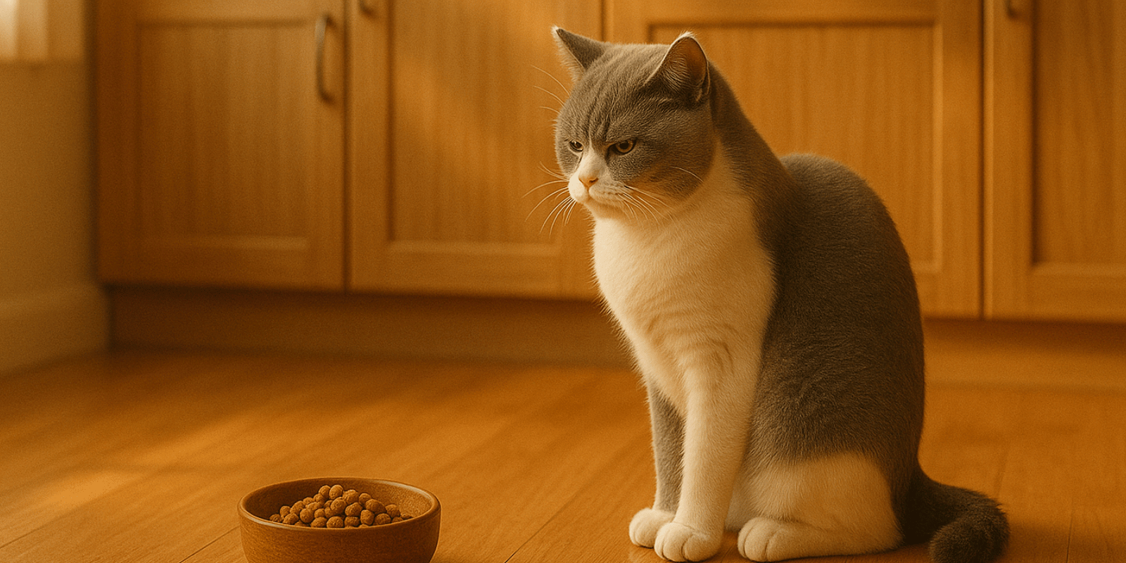 Pourquoi mon chat ne mange plus ses croquettes ?