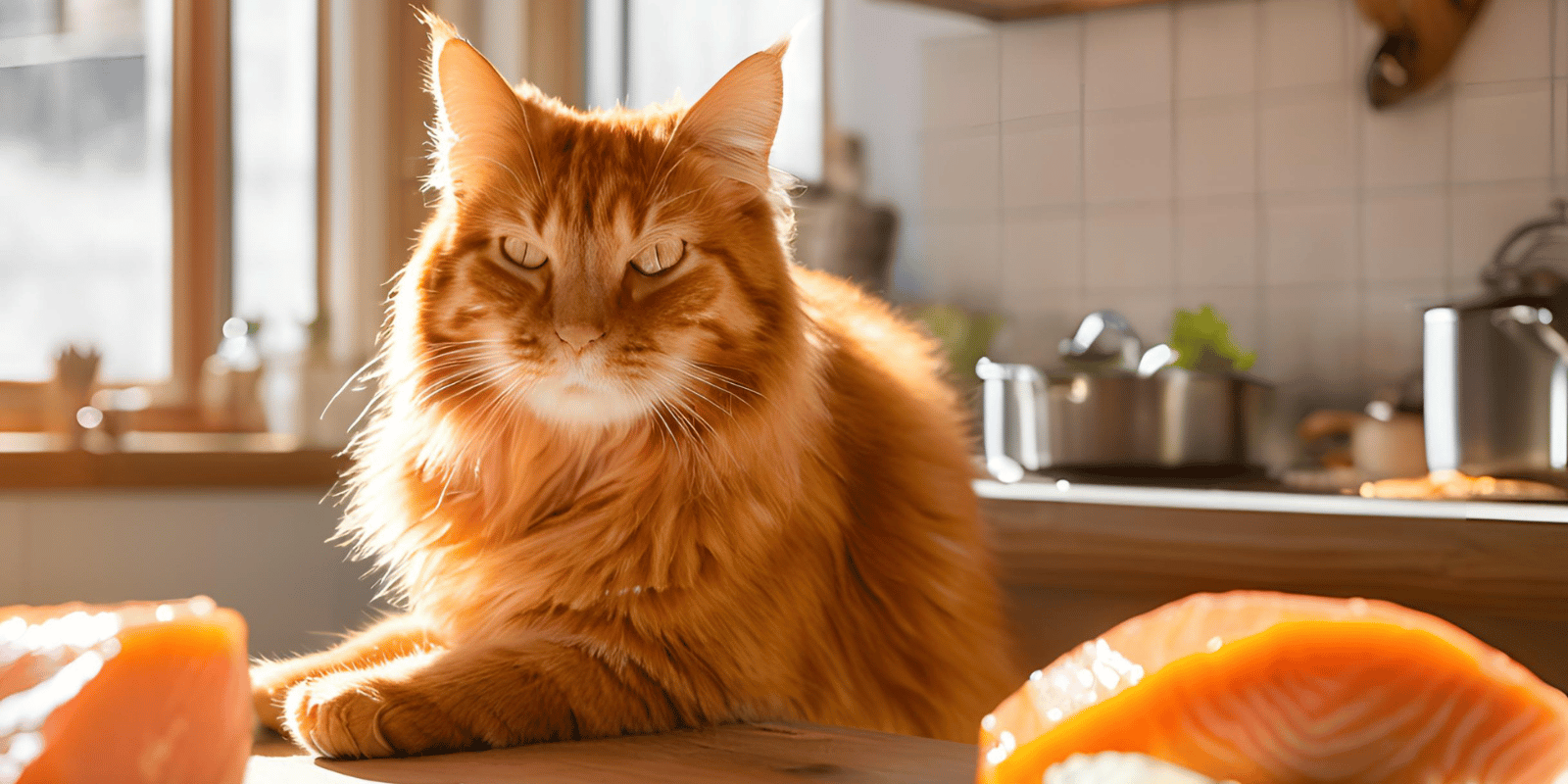 Les bienfaits du saumon dans les croquettes pour chat