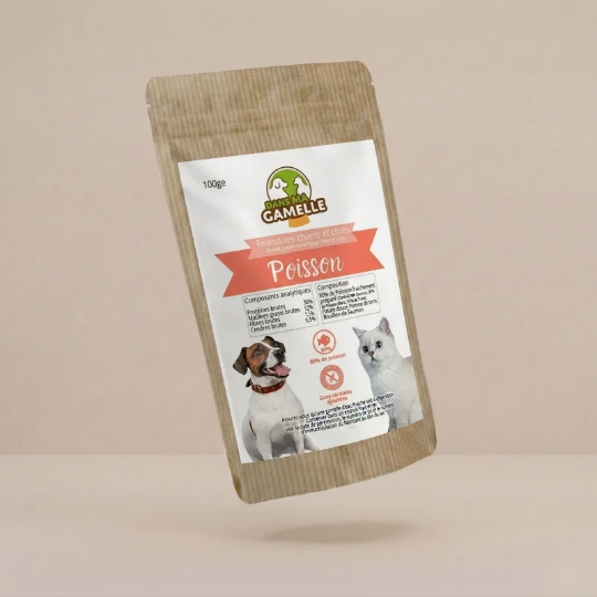 Friandises "Poisson" sans céréales - Chiens & Chats