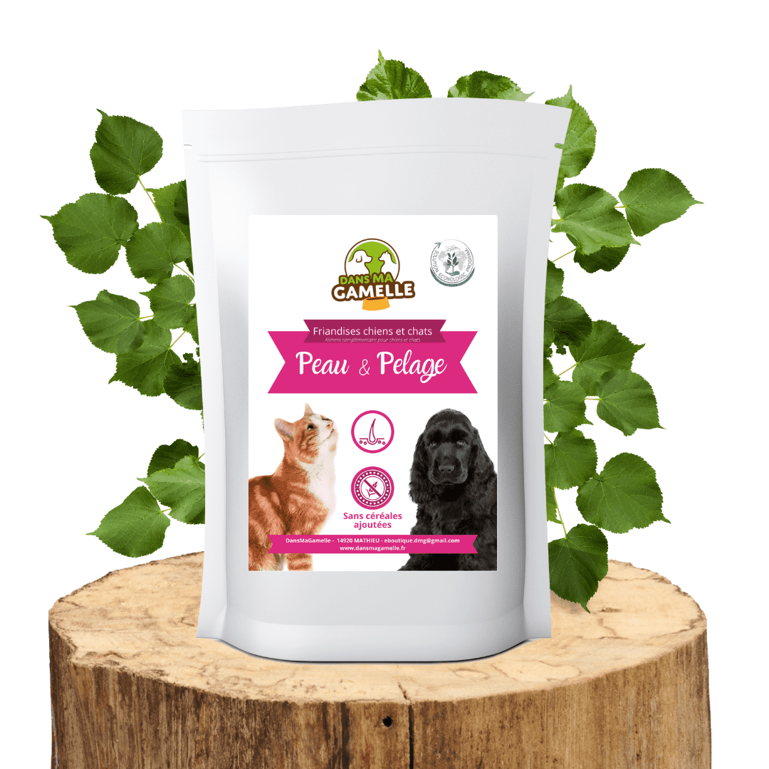 Friandises "Peau et Pelage" sans céréales - Chiens et Chats - DansMaGamelle