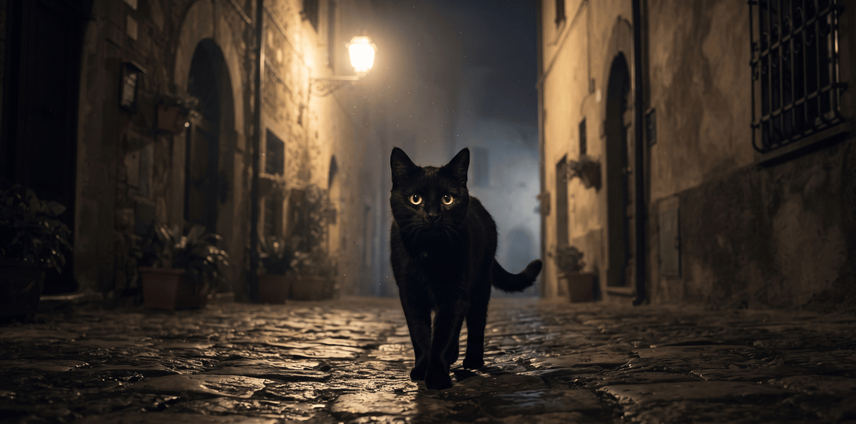 Chat noir Dans Ma Gamelle Halloween