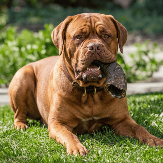 Corne de buffle chien adulte mastication naturelle résistante 