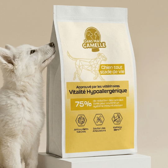 Croquettes  chiot chien adulte hypoallergénique protéines hydrolysés - Dans Ma Gamelle