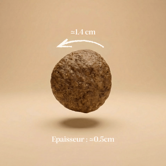 Croquettes sans céréales à la venaison chien adulte taille moyenne