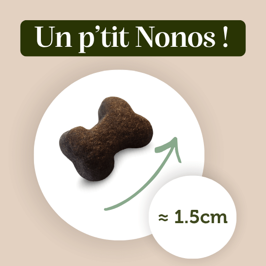 Friandises "Peau et Pelage" sans céréales - Chiens et Chats - DansMaGamelle taille
