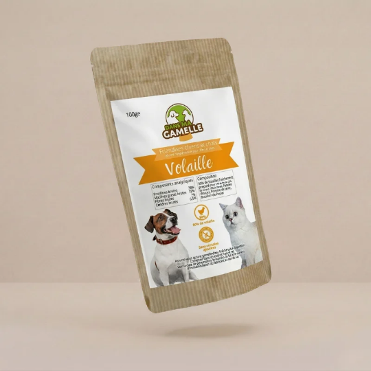 Friandises "Volaille" sans céréales - Chiens & Chats
