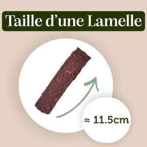 Friandises Lamelles de Kangourou pour chien et chat - Dans Ma Gamelle