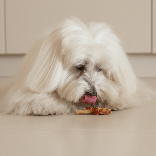 Lolypop friandise petit chien mastication 