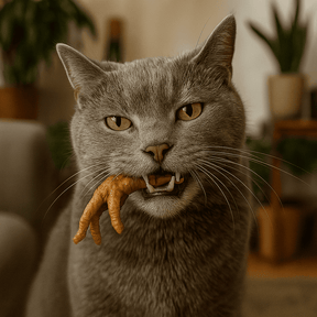 patte-poulet-chat-friandise-mastication-tarte-dent-chaton