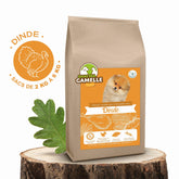 Croquettes sans céréales à la Dinde - Chiots (Petites races) - DansMaGamelle